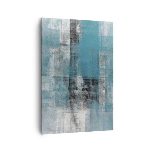 Canvastavla - Bild på duk - Vatten och luft - 70x100 cm