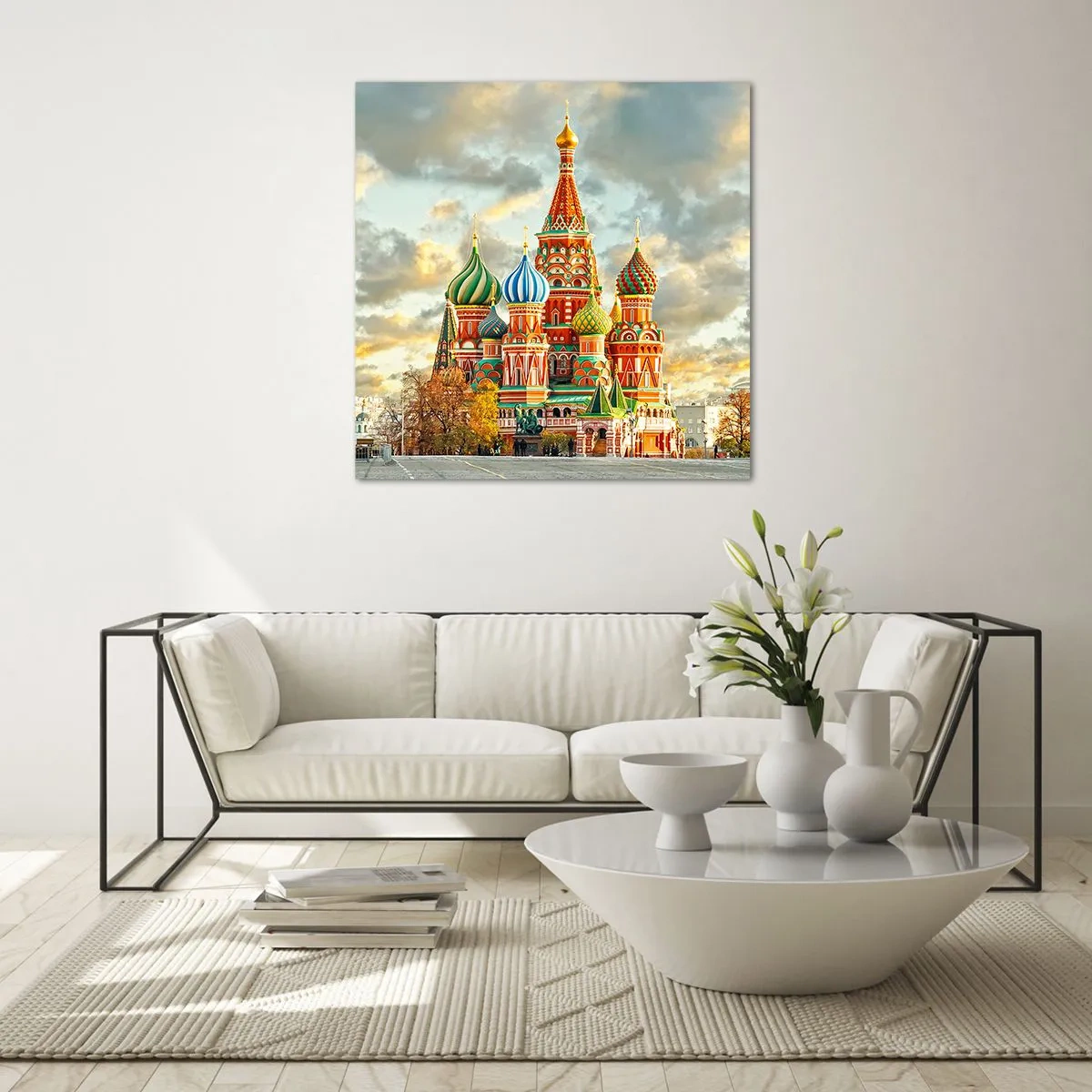Glastavla - Bild på glas - Även Disney skulle inte komma på det - 30x30 cm