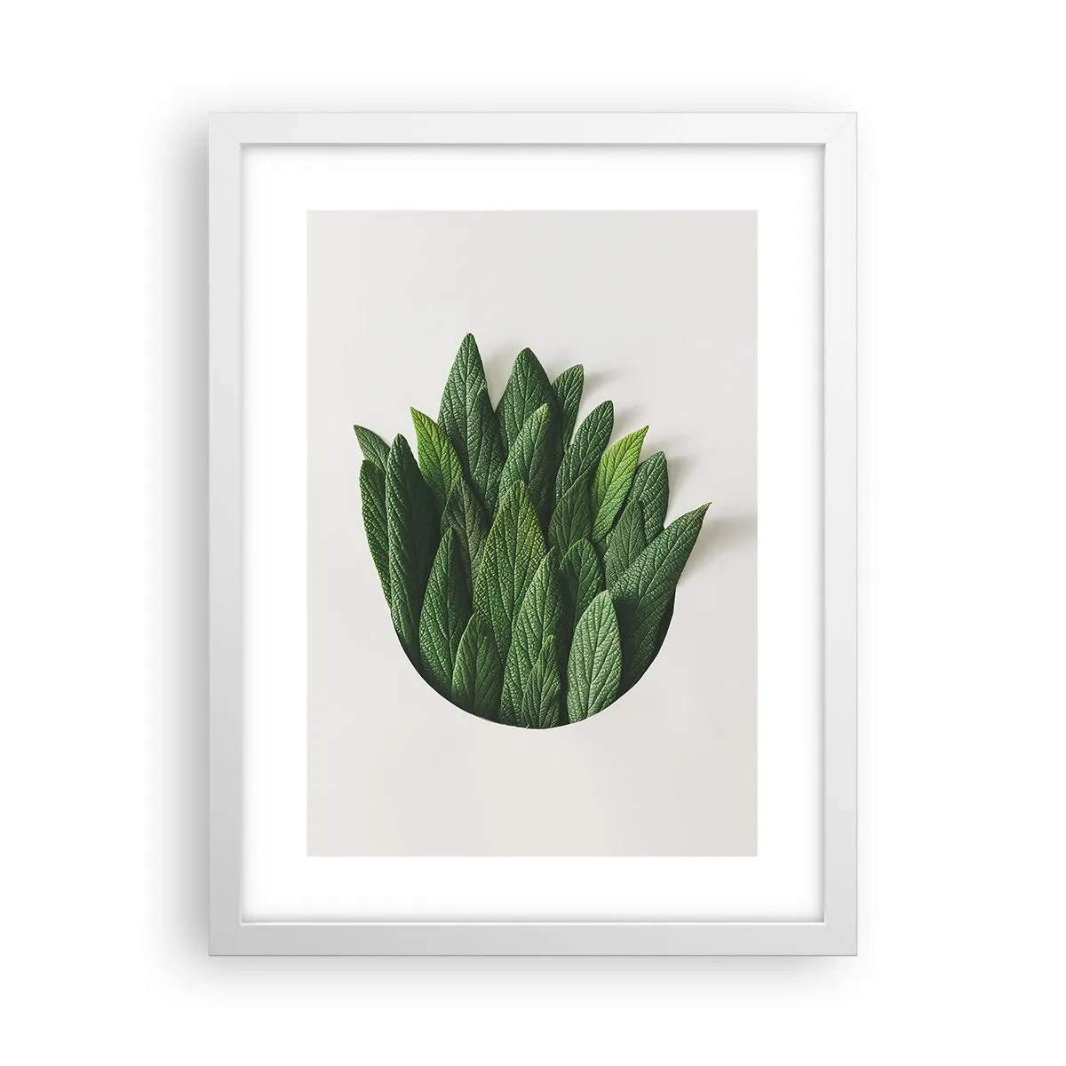 Affisch i vit ram - Ostoppbar nyfikenhet - 30x40 cm