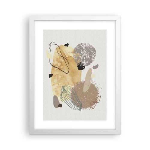 Affisch i vit ram - Olika former - 30x40 cm
