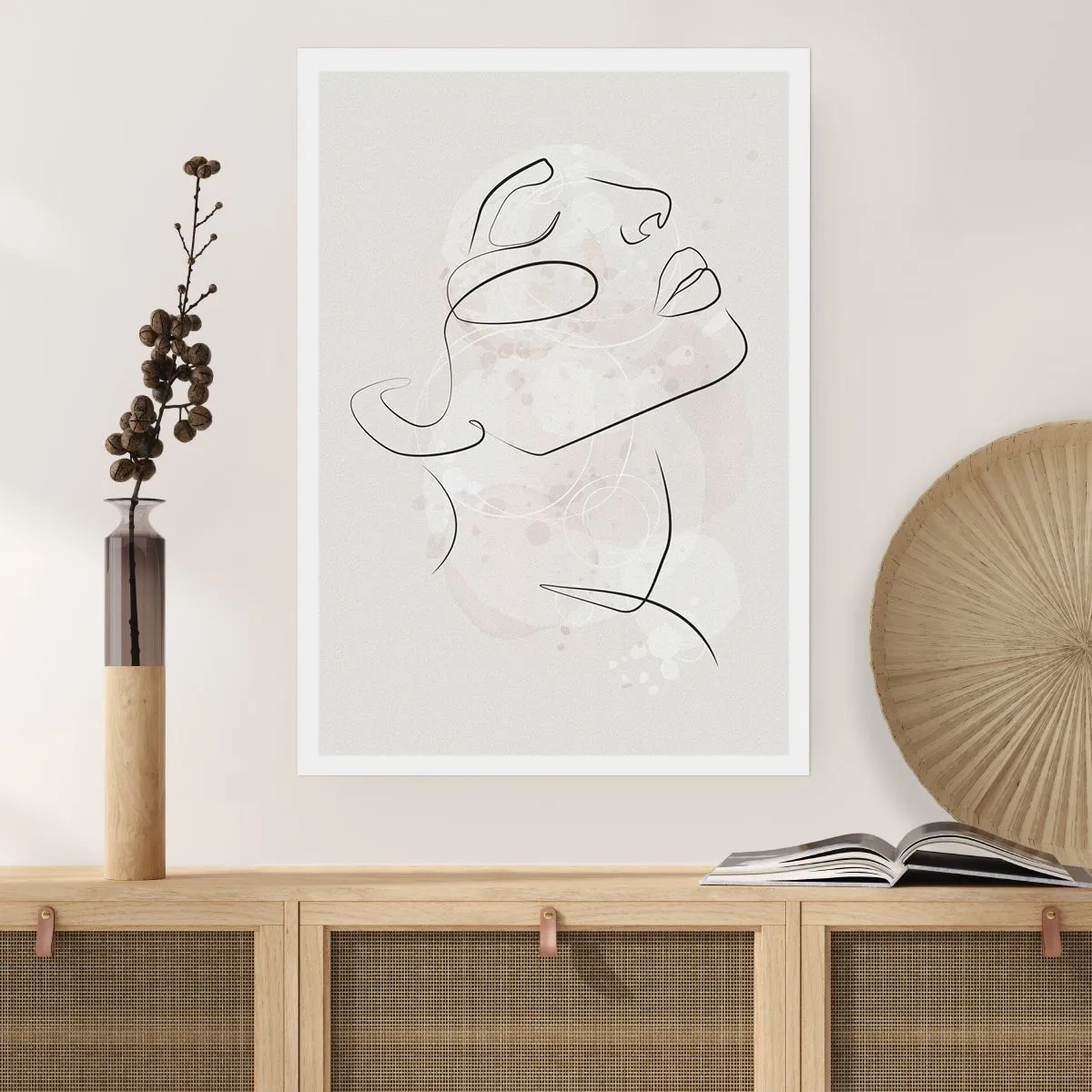 Affisch - Drömmens kontur - 40x50 cm