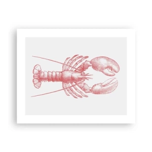Affisch - Hummer värdig Homer - 50x40 cm