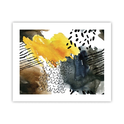 Affisch - Elementens möte - 50x40 cm