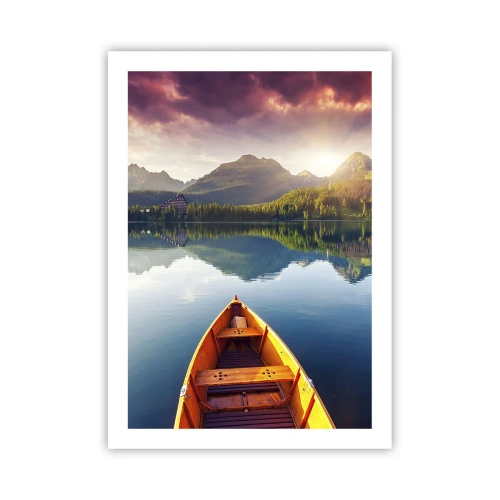 Affisch - Ingenting mot naturen - 50x70 cm