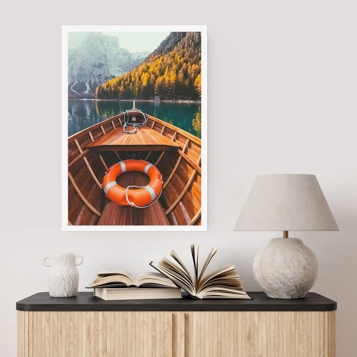 Affisch - Utflykt i fjällen - 50x70 cm
