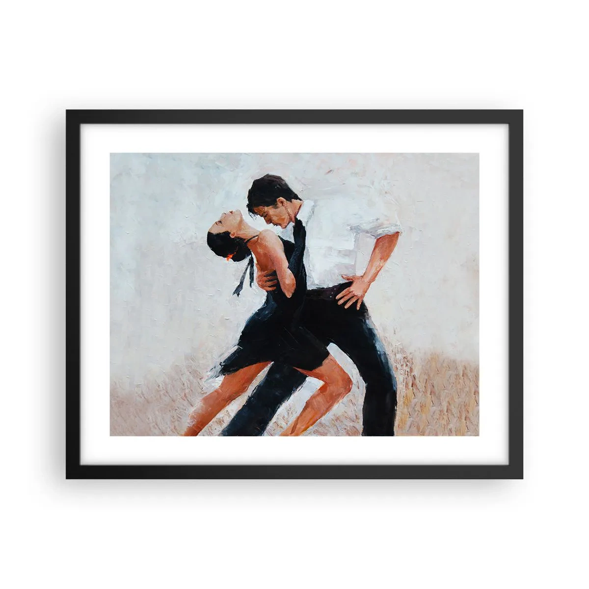 Affisch i svart ram - Mina drömmars tango - 50x40 cm