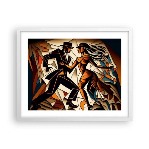 Affisch i vit ram - Passionsdans - 50x40 cm