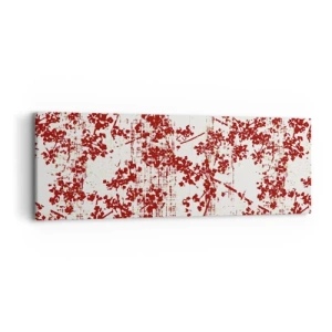 Canvastavla - Bild på duk - Som en gammal percale - 90x30 cm