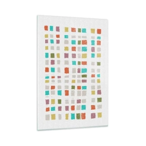 Glastavla - Bild på glas - Ett okänt spel - 80x120 cm