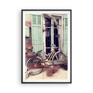 Affisch i svart ram - Länge leve provinsen - 61x91 cm