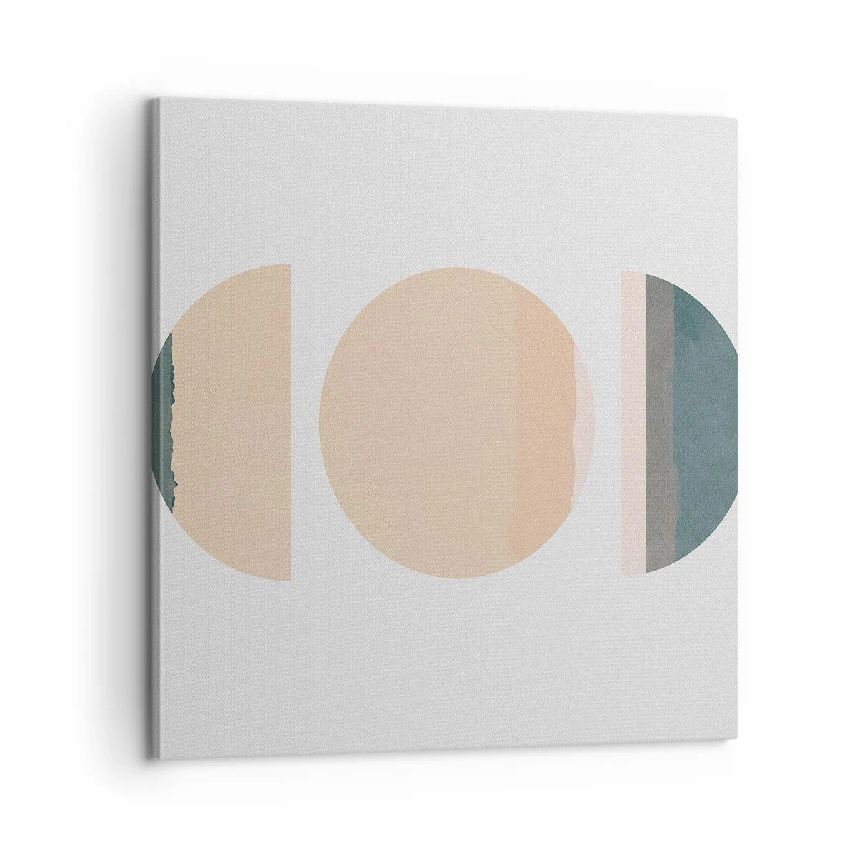 Canvastavla - Bild på duk - Hjul efter hjul - 60x60 cm