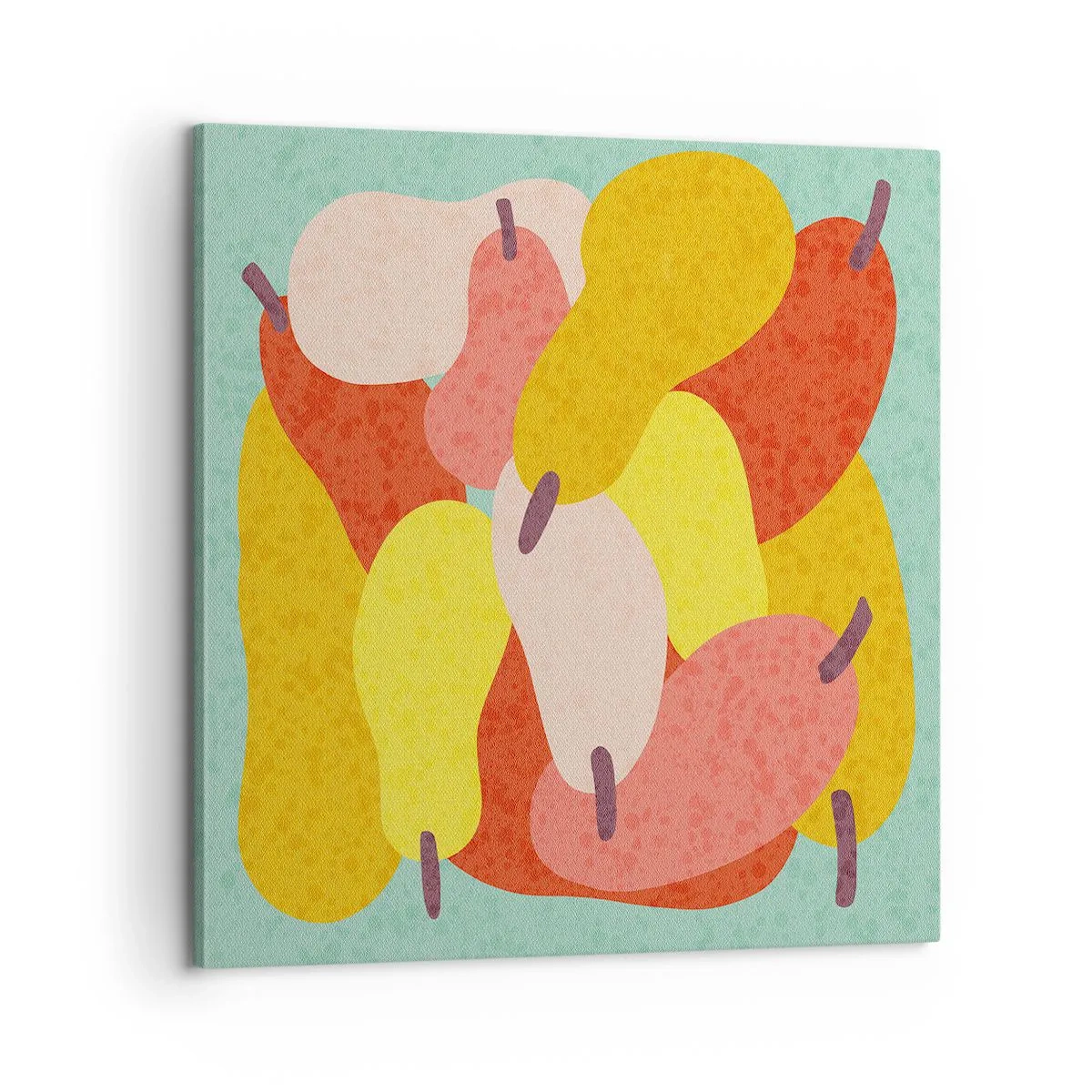 Canvastavla - Bild på duk - Smaka på sommarsolen - 60x60 cm