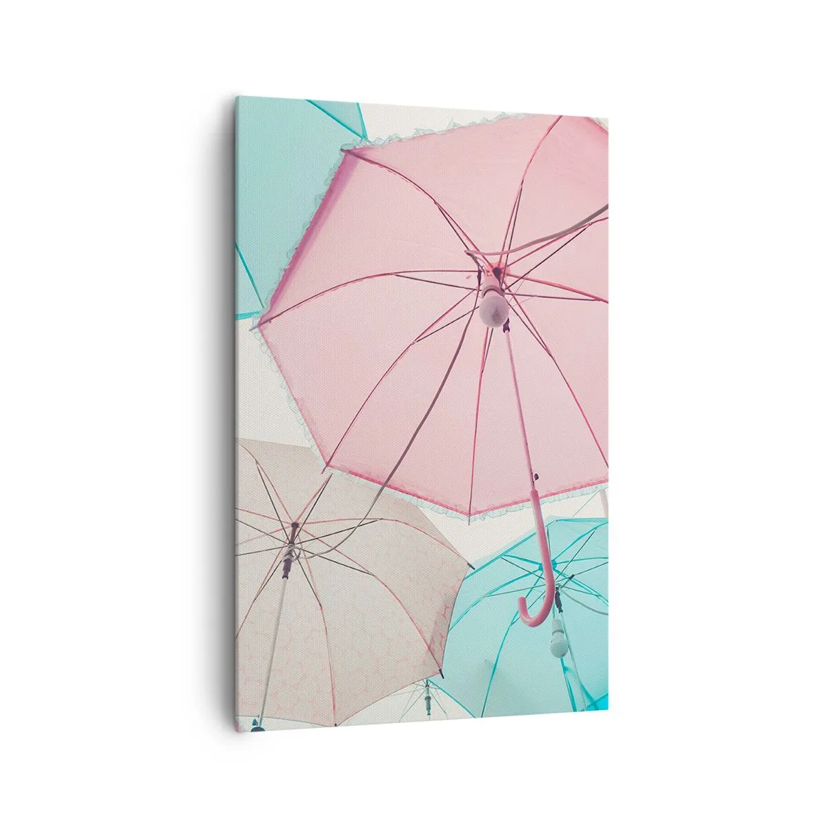 Canvastavla - Bild på duk - Ibland sol, ibland regn - 80x120 cm