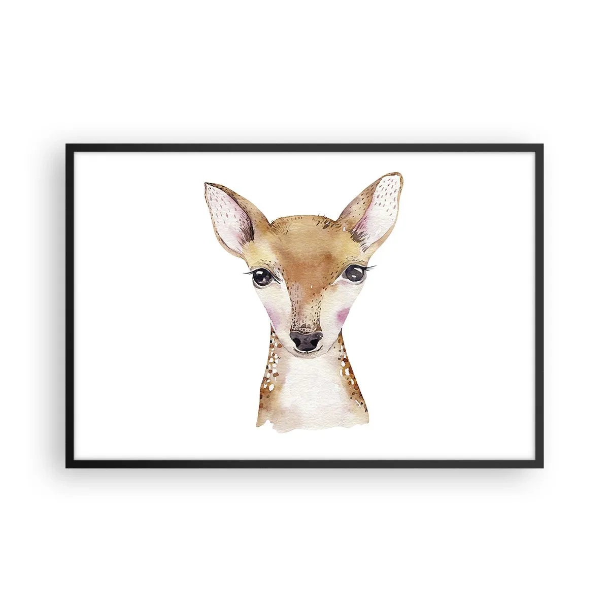 Affisch i svart ram - Oskuldens natur - 91x61 cm