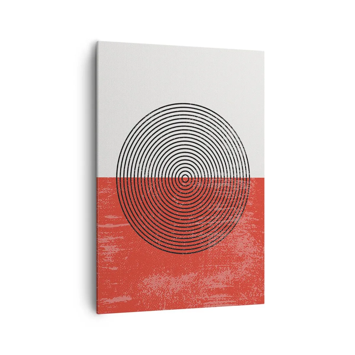 Canvastavla - Bild på duk - Mitt i prick - 70x100 cm