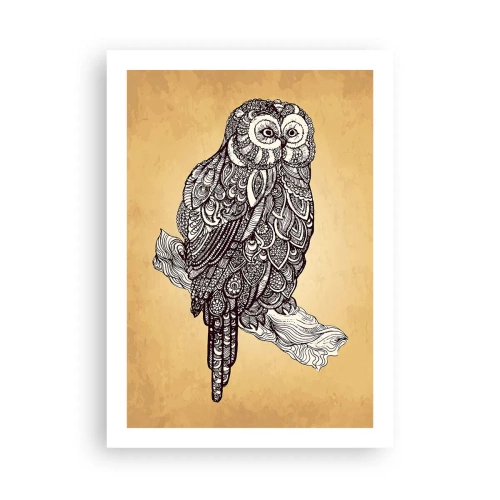 Affisch - Invecklade ornament av visdom - 50x70 cm