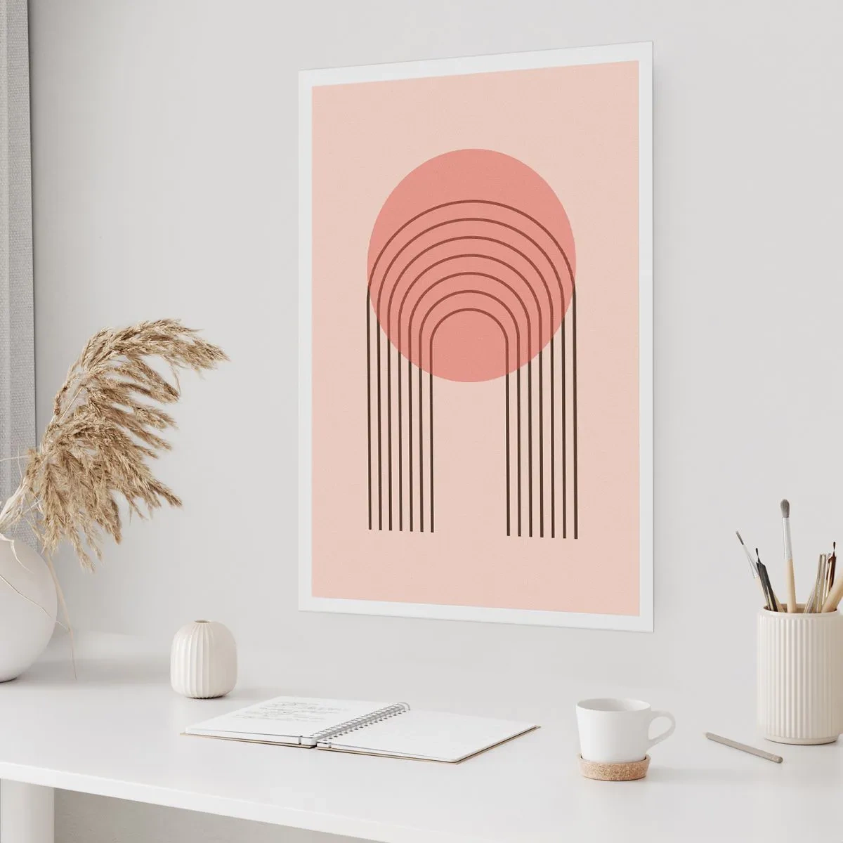 Affisch - Ostoppad attraktionskraft - 70x100 cm