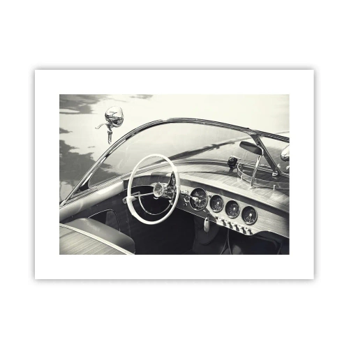 Affisch - Väder för de rika - 40x30 cm