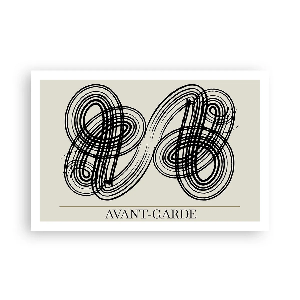 Affisch - Det kom ut spontant - 91x61 cm