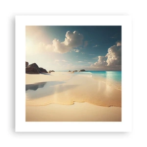 Affisch - En drömlik dag - 40x40 cm