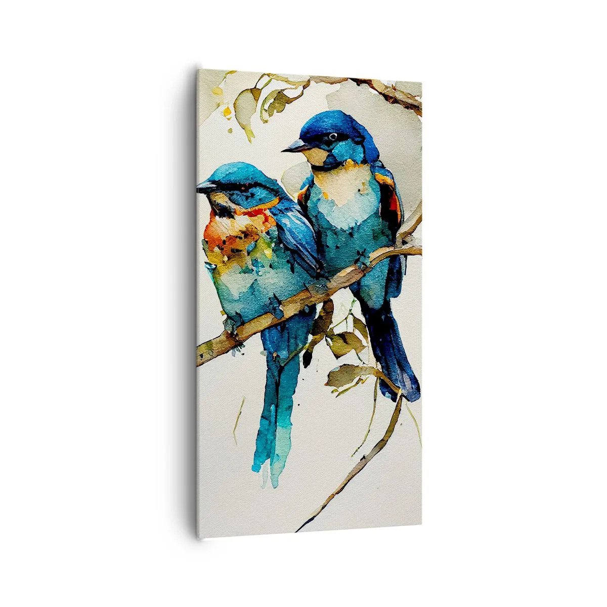 Canvastavla - Bild på duk - Sur? - 65x120 cm