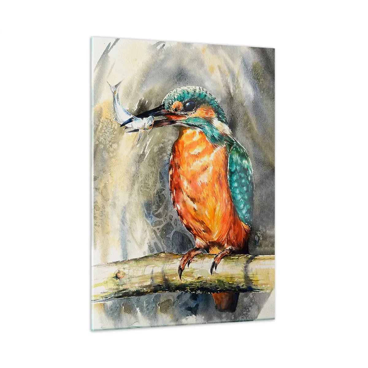 Glastavla - Bild på glas - Naturens lagar - 50x70 cm