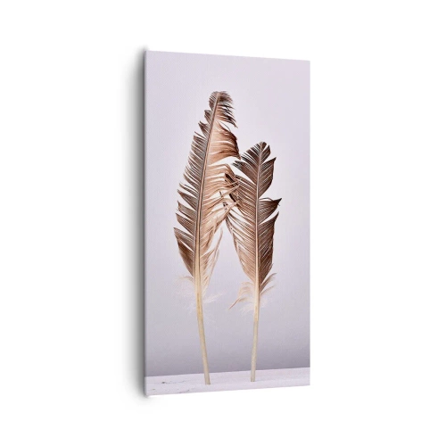 Canvastavla - Bild på duk - Mot intet - 65x120 cm