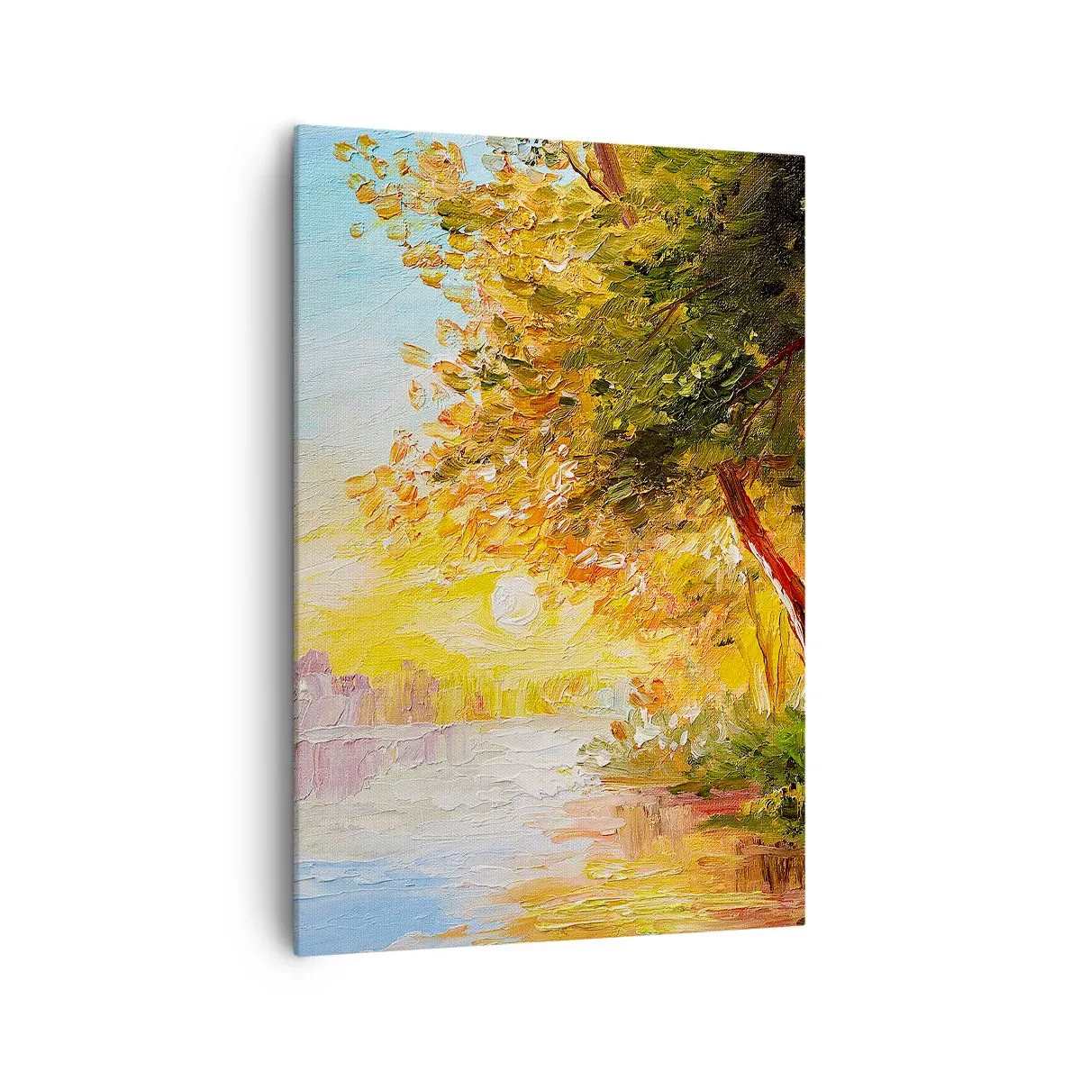 Canvastavla - Bild på duk - Et in Arcadia ego - 70x100 cm