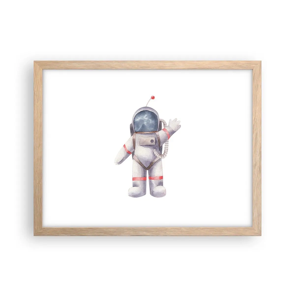 Affisch i ram av ljusek - Det var allt för nu! - 40x30 cm