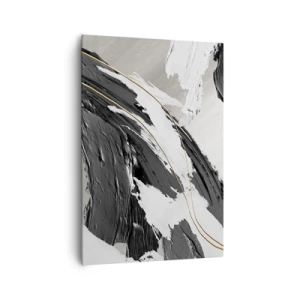 Canvastavla - Bild på duk - Storslagen abstraktion - 70x100 cm