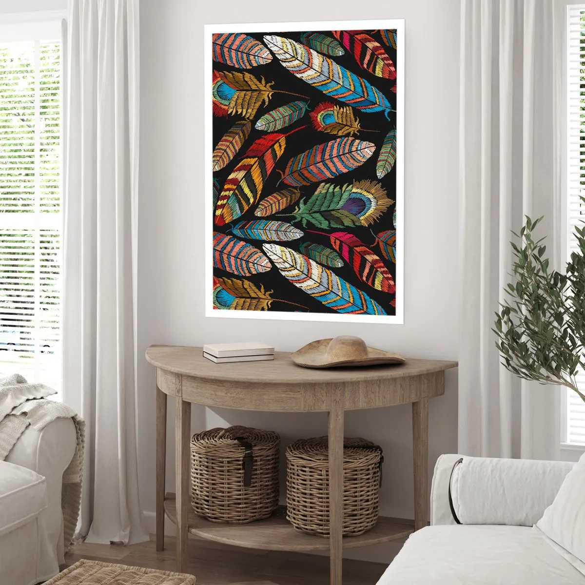 Affisch - Fågelkarneval - 61x91 cm