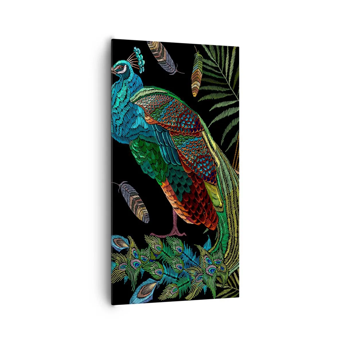 Canvastavla - Bild på duk - I kungliga kläder - 65x120 cm