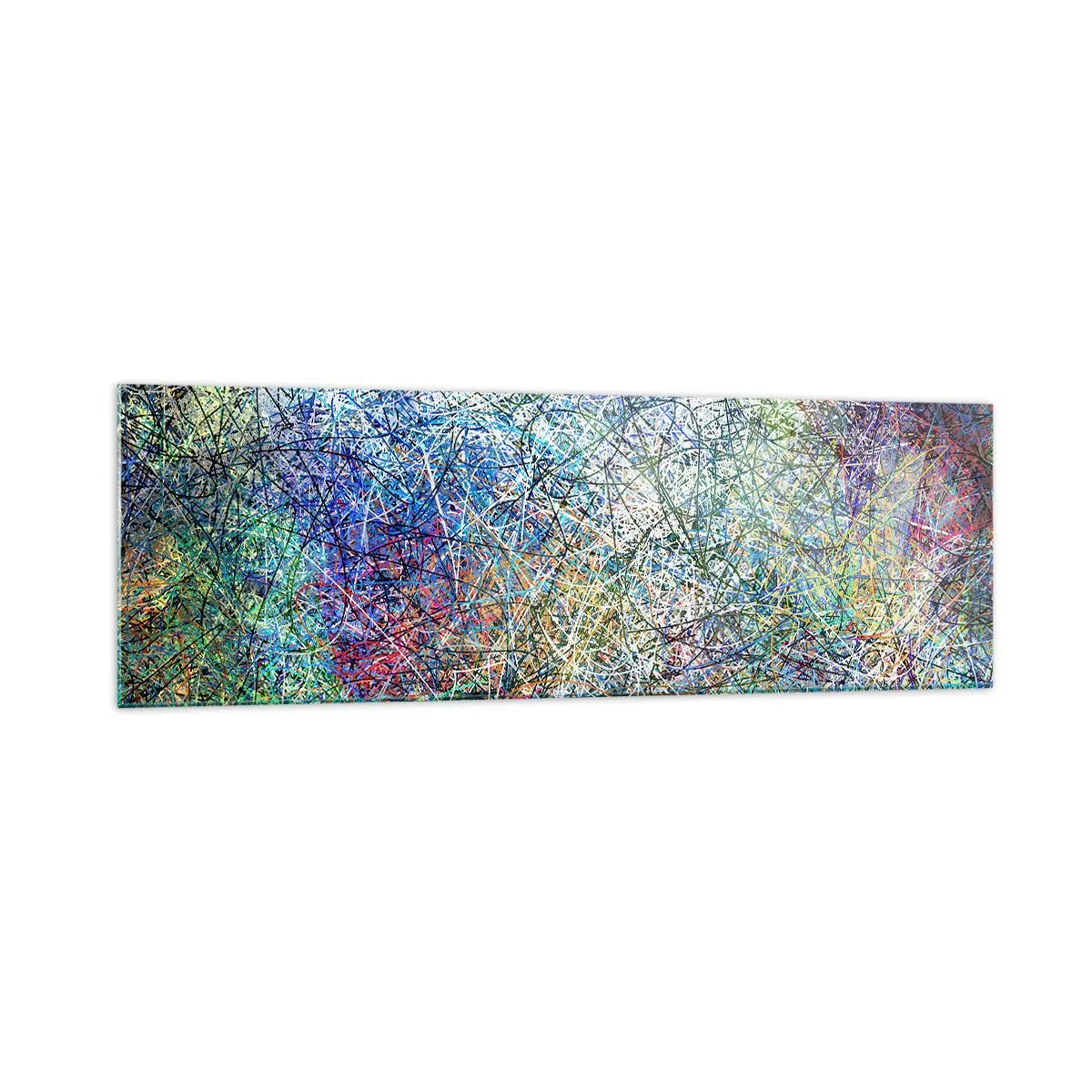 Glastavla - Bild på glas - Det är inte så enkelt - 160x50 cm