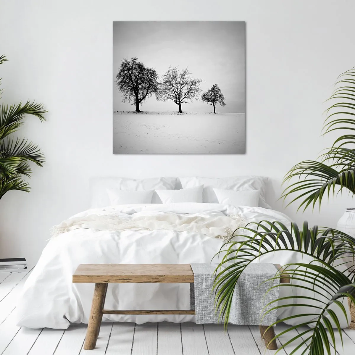 Canvastavla - Bild på duk - Vad drömmer de om? - 60x60 cm