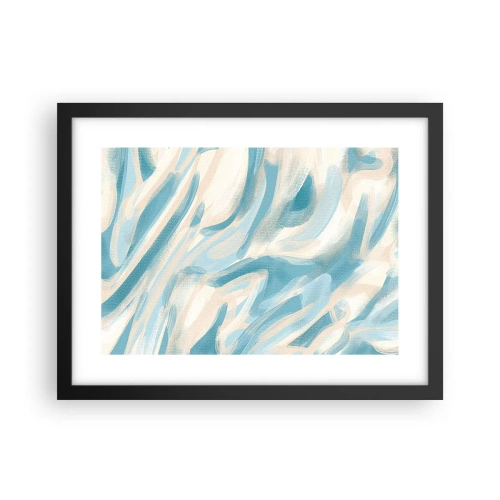 Affisch i svart ram - Vårvindar - 40x30 cm