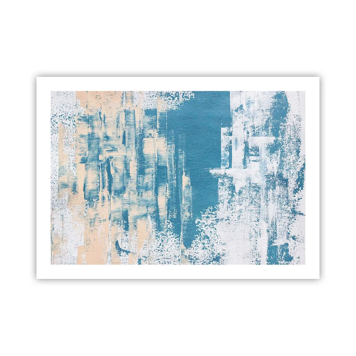 Affisch - Genom istapp - 70x50 cm