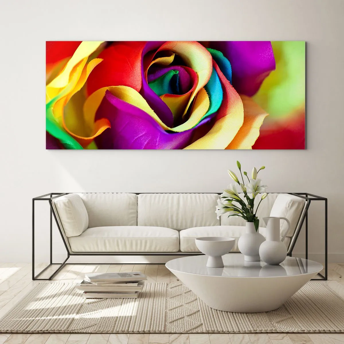 Glastavla - Bild på glas - Det är omöjligt - 100x40 cm