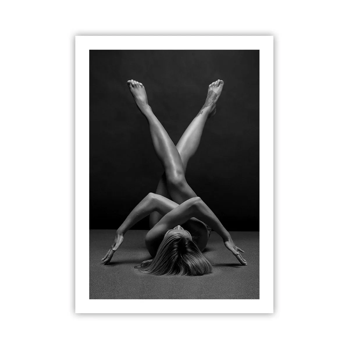 Affisch - Nakenhetens geometri - 50x70 cm