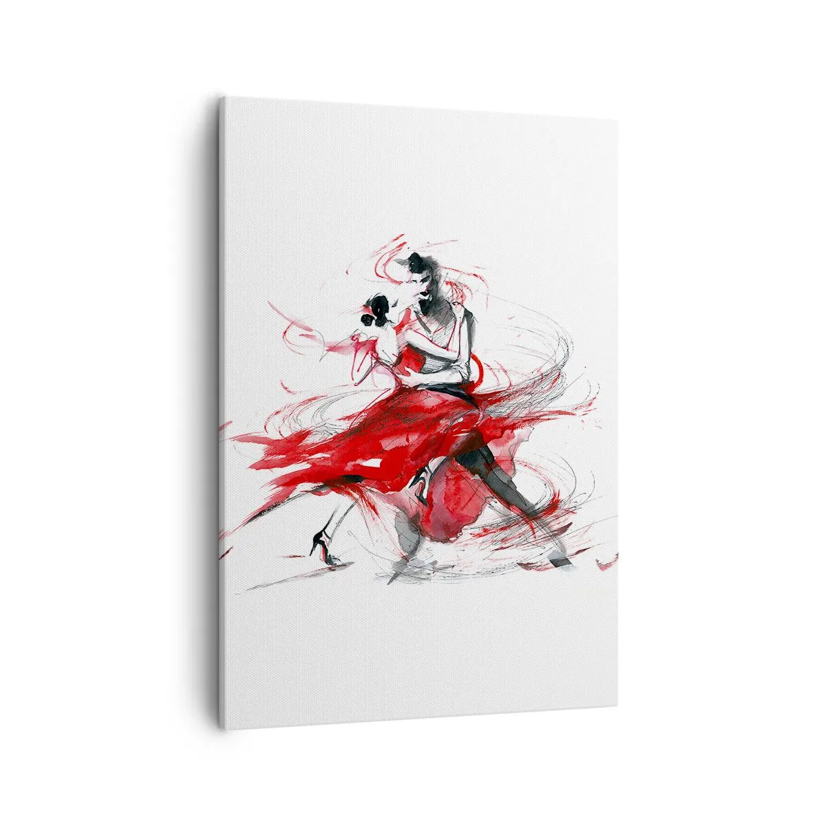 Canvastavla - Bild på duk - Tango - passionens rytm - 50x70 cm