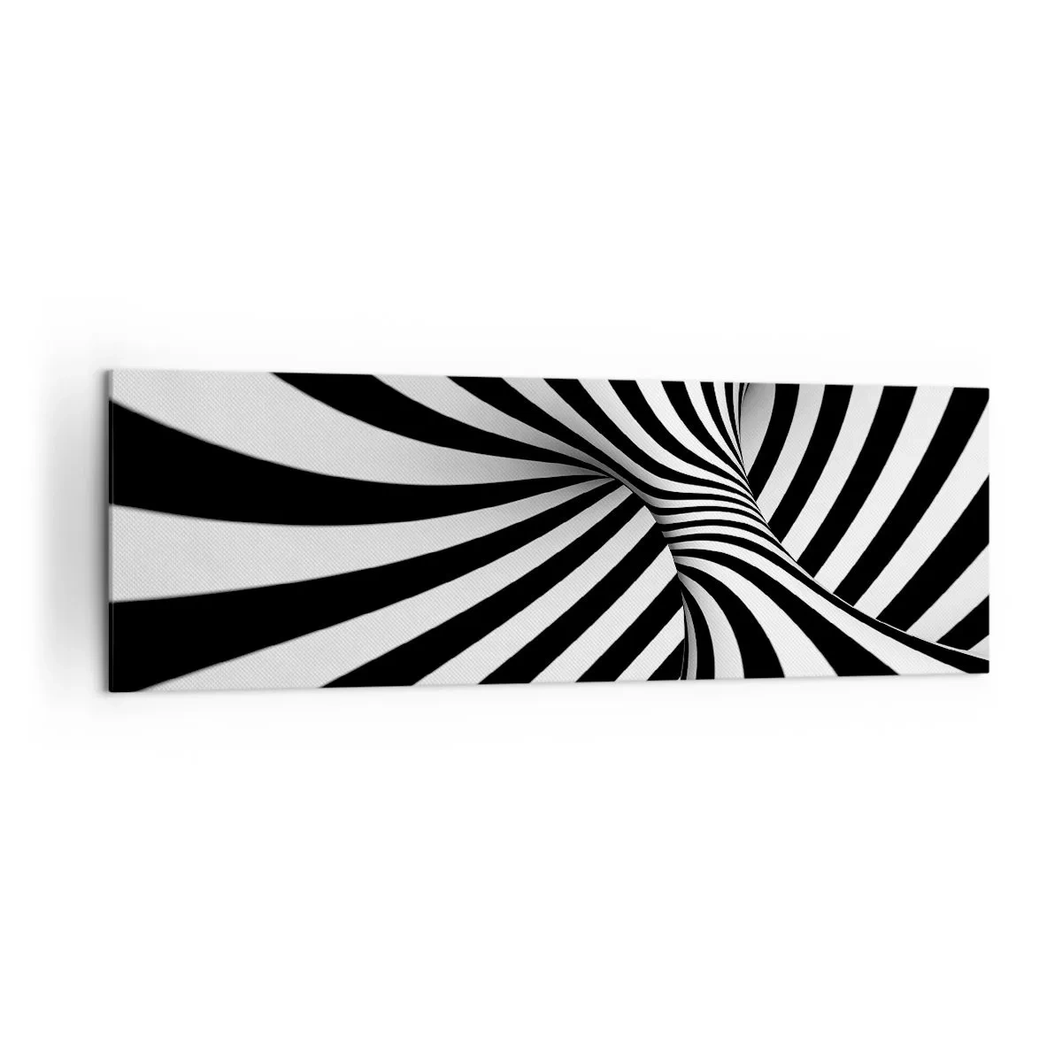 Canvastavla - Bild på duk - Komposition: dansande rum - 160x50 cm