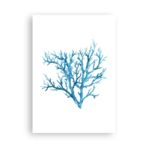 Affisch - Marin filigran - 70x100 cm