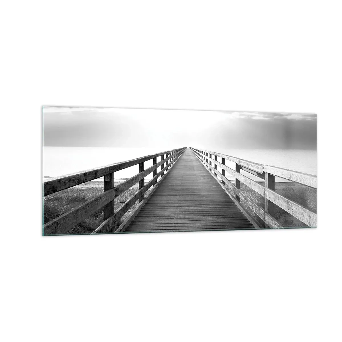 Glastavla - Bild på glas - Ut i det oändliga... - 100x40 cm