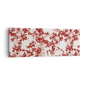 Canvastavla - Bild på duk - Som en gammal percale - 140x50 cm