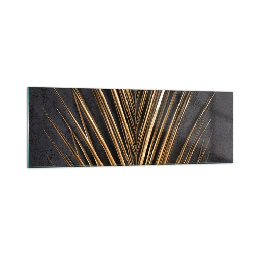 Glastavla - Bild på glas - Tropikens guld - 90x30 cm
