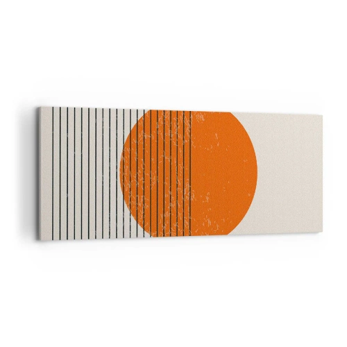 Canvastavla - Bild på duk - Alltid solen - 120x50 cm