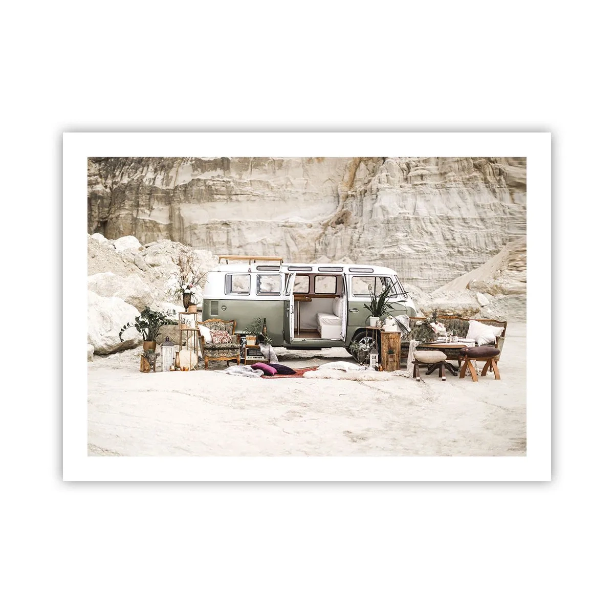 Affisch - Dags att börja resan - 70x50 cm