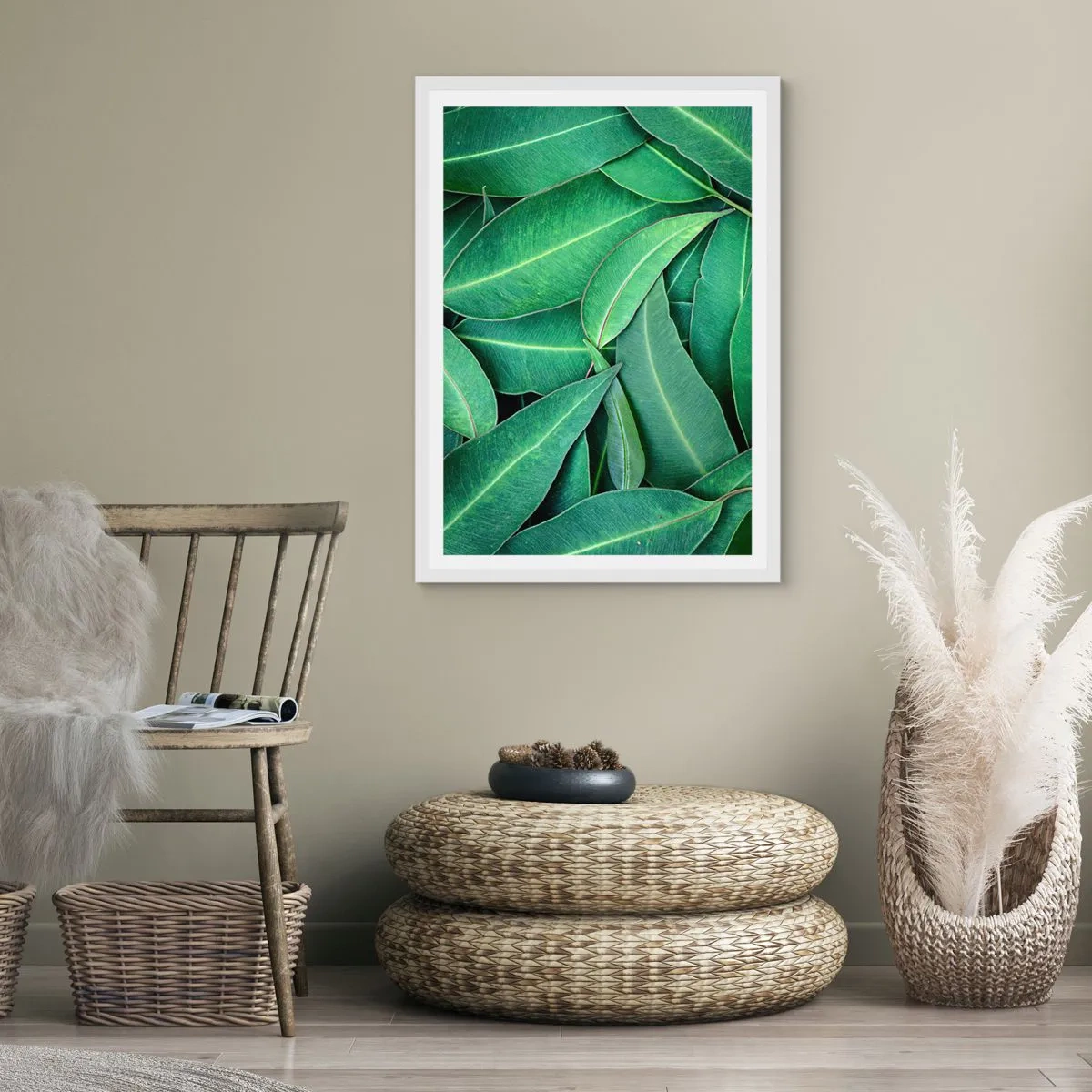 Affisch i vit ram - Saftiga och fräscha - 61x91 cm