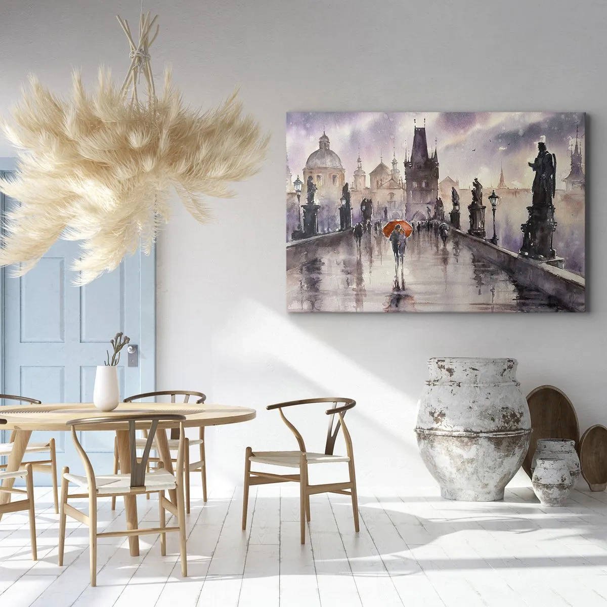 Canvastavla - Bild på duk - Människor förändras inte - 100x70 cm