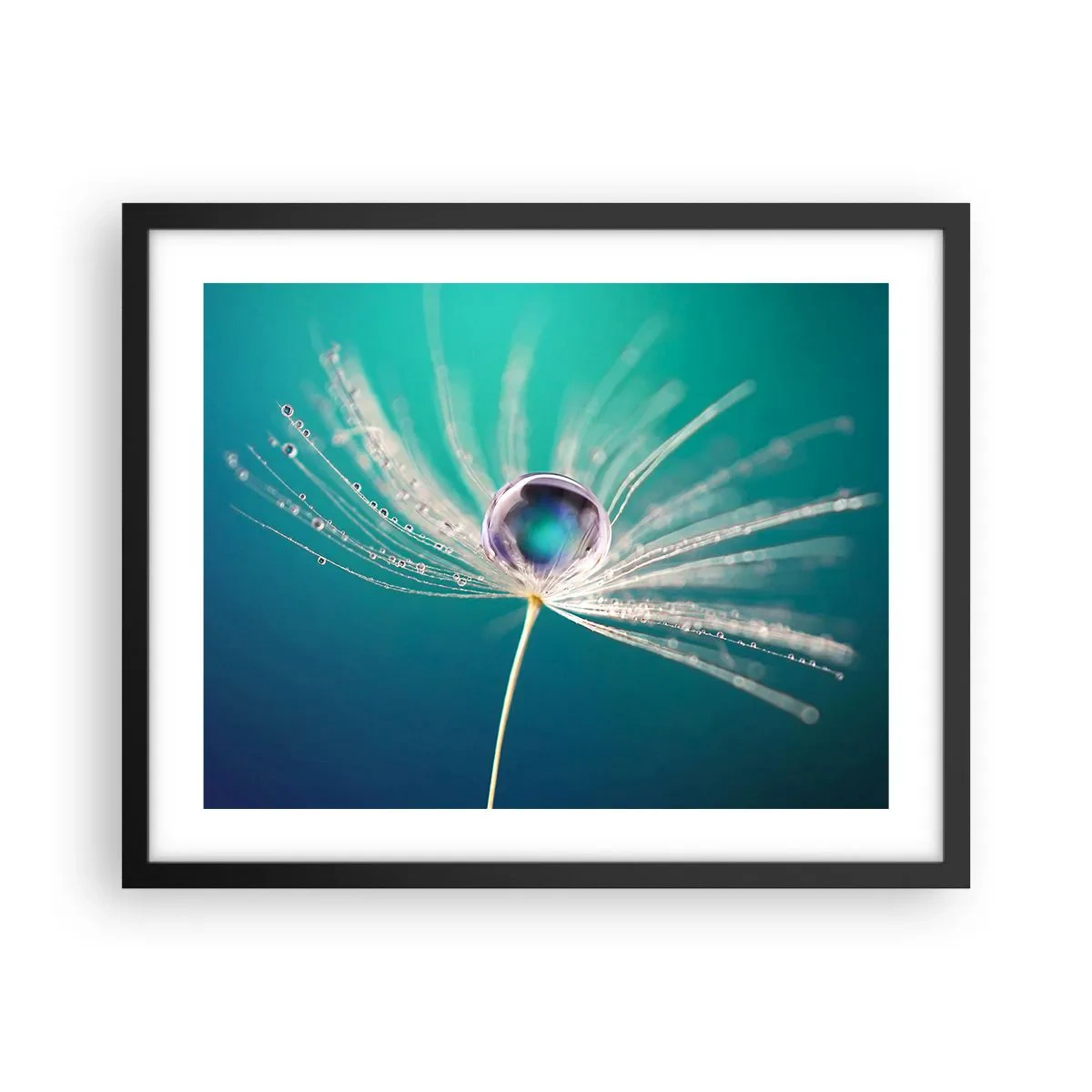 Affisch i svart ram - Mystisk stund - 50x40 cm