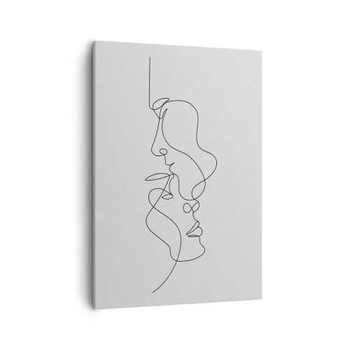 Canvastavla - Bild på duk - Sentimentala lustens glöd - 50x70 cm